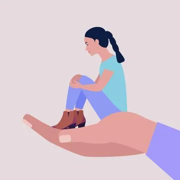 Help and support concept Illustration