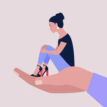 Help and support concept Illustration