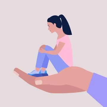 Help and support concept Illustration