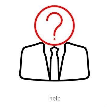 Help And Support Icon Concept Stock Illustration
