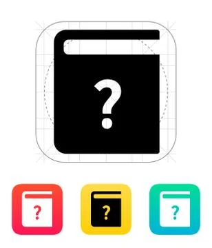 Help book icon Stock-Illustration