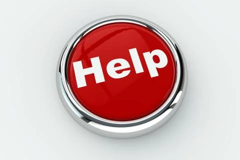 Help button Stock Illustration