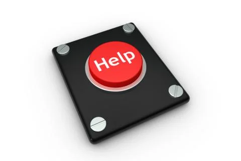 Help button Stock Illustration
