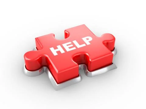 Help button Stock Illustration