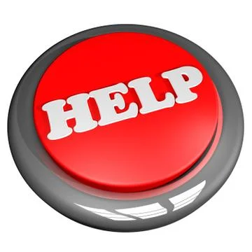 Help button Illustrazione stock