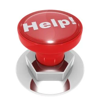 Help button Stock Illustration