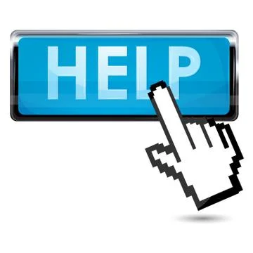 Help button Stock Illustration