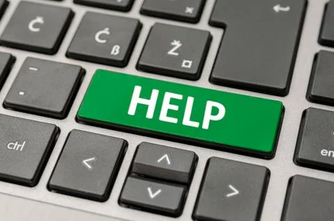 Help button 스톡 사진
