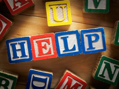 Help concept Stock Photos