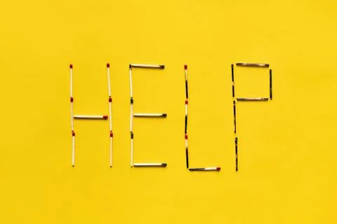 Help, crisis concept Stock-Fotos