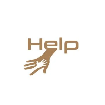 Help design logo Stock Illustration