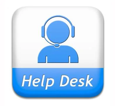 Help desk button イラスト素材