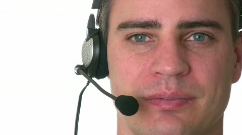 Help Desk Close Up Stock Footage 398865