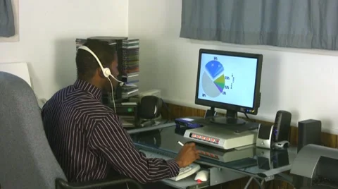 Help Desk Video stock 7134277