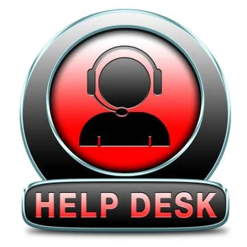 Help desk icon Stock-Illustration