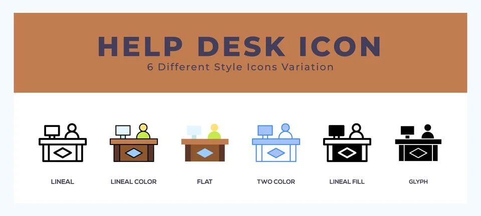 Help desk symbol icon vector. symbol illustration Stock Illustration
