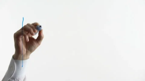 Help with exclamation written on glass, call for help, state protection program Stock Footage 87655352