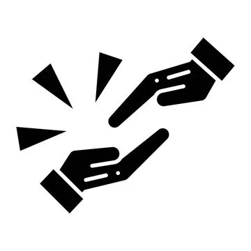 Help Glyph Icon Ilustración de archivo