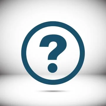 Help icon stock vector illustration flat design イラスト素材