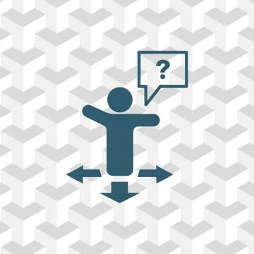 Help icon stock vector illustration flat design Stock-Illustration