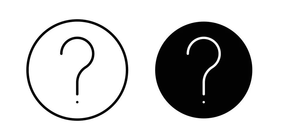 Help icon vector symbol graphics Stock Illustration
