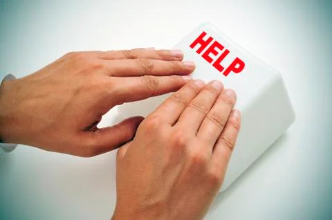 Help Illustrazione stock