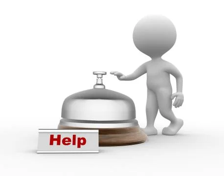 Help Illustrazione stock