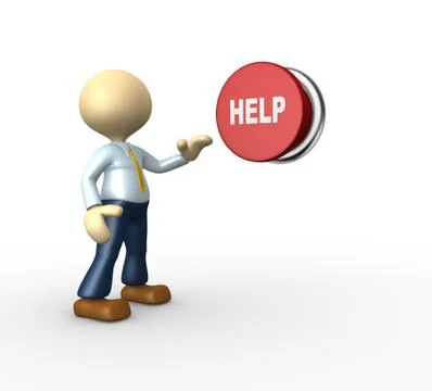 Help Stock Illustration