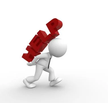 Help Stock Illustration