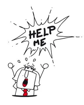 Help Stock Illustration