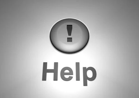 Help Stock Illustration