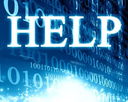 Help Stock-Illustration