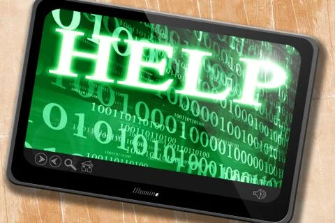 Help 스톡 일러스트