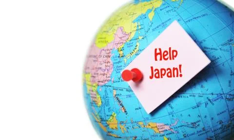 Help Japan Stock Photos