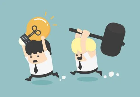 Help light bulb Stock Illustration