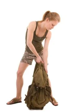 Help me with baggage Stock Photos