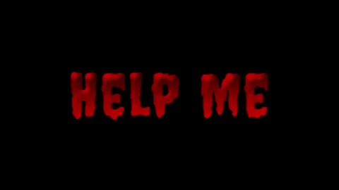 Help me with the blood drop writing effect with lightning flashes with the .. Stock Footage 254129101