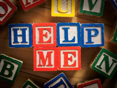 Help me Stock Photos