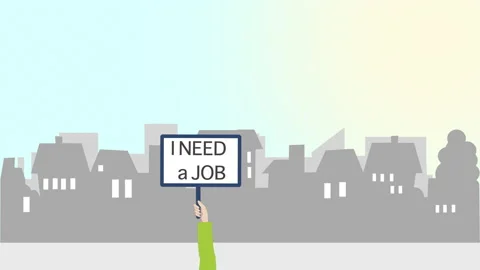 Help needed finding a work. 2d animation with hand holding sign board asking for Stock Footage 132369708