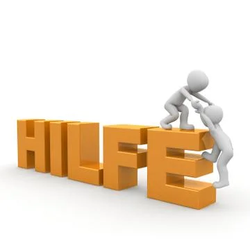 Help other Stock Illustration