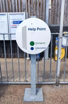 Help Point terminal Stock Photos