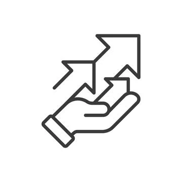 Help with project launch, icon in line design. Help, project, launch, support 库存插图