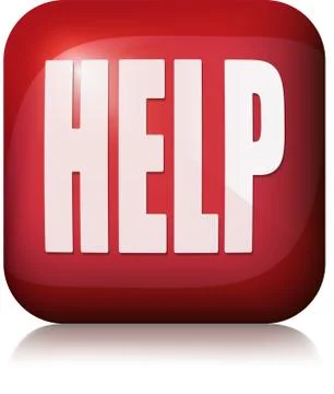 Help sign 스톡 일러스트