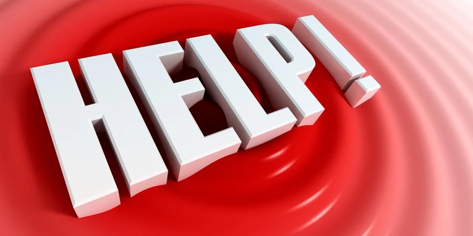 HELP symbol Stock-Illustration