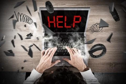 Help technology Stock Photos