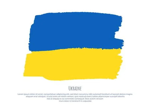 Help Ukraine support people concept vector illustration Stock Illustration
