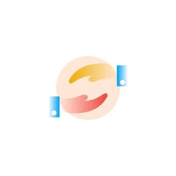 Help. Vector icon in gradient style. Editable illustration Stock Illustration