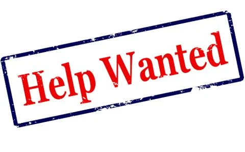 Help wanted Stock Illustration