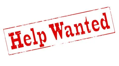 Help wanted Stock Illustration