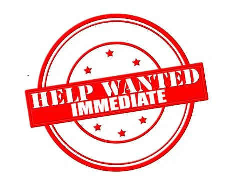 Help wanted Stock Illustration